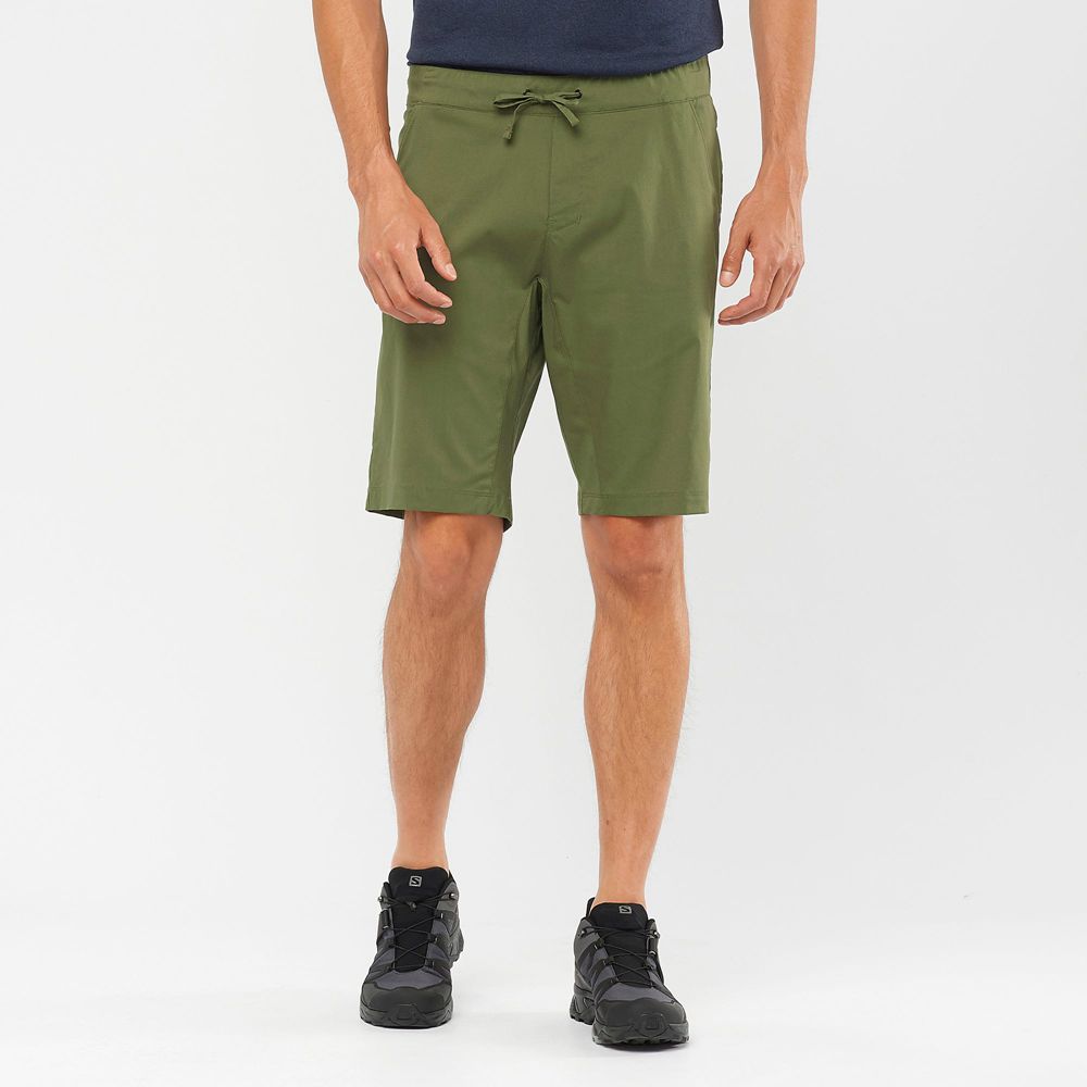 Salomon Shorts Herre Olivengrøn - EXPLORE M (KJPSF-7641)